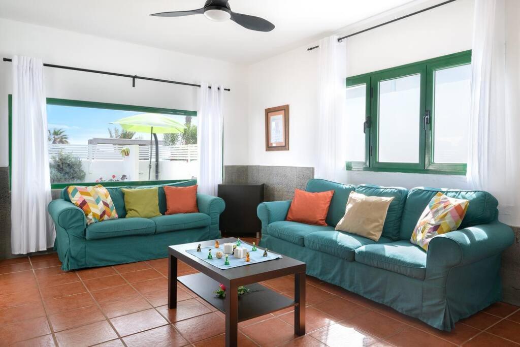 Hermosa Casa Vacacional, Muy Cerca A La Playa. Guatiza ภายนอก รูปภาพ